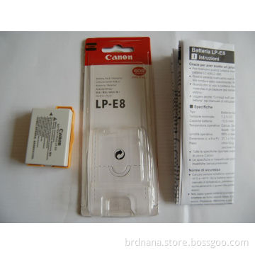 New LP-E8 For Canon Eos Rebel T2i 550D Battery LPE8 7.2